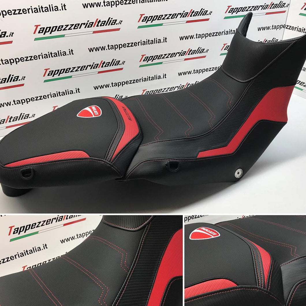 Ducati Multistrada 950 Tappezzeria Italia Comfort Foam Seat Cover Anti-Slip New