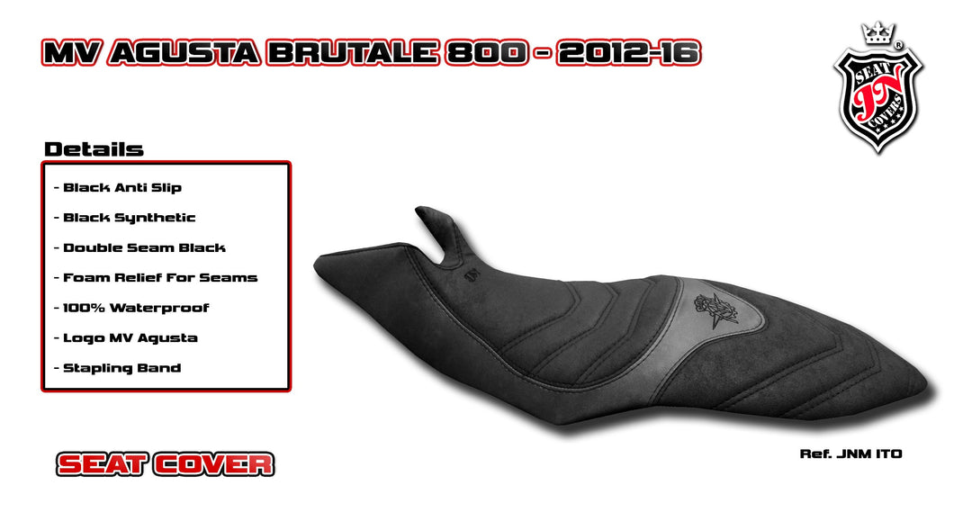 MV Agusta Brutale 675 800 2012-2016 JN-Europe Seat Cover Anti-Slip New JNMIT0