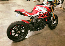 Load image into Gallery viewer, MV Agusta Rivale 800 Silmotor Exhaust Silencer Snake Welding Triple Exit BLACK