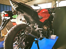 Load image into Gallery viewer, Honda CB500F 2017-2018 Silmotor Exhaust Slip-On Oval Silencer Full Carbon +Cap