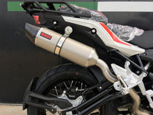 Load image into Gallery viewer, MassMoto Exhaust Slip-On Silencer Oval Titanium Carbon Cap New Benelli TRK 502X