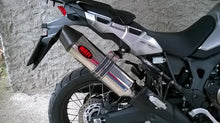 Load image into Gallery viewer, MassMoto Exhaust SlipOn Silencer Oval Inox New Honda Africa Twin 1000 2015-2019
