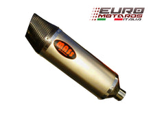 Load image into Gallery viewer, MassMoto Exhaust Slip-On Silencer Oval Titanium Suzuki SV 650 2003-2010