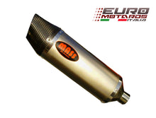 Load image into Gallery viewer, MassMoto Exhaust Slip-On Silencer Oval Titanium Yamaha YZF R6 1998-2005