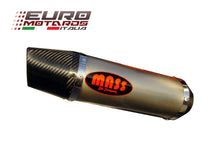 Load image into Gallery viewer, MassMoto Exhaust Slip-On Silencer Oval Titanium Honda CBR 600 RR 2007-2014