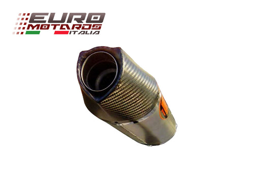 MassMoto Exhaust Slip-On Silencer Oval Titanium Honda CBR 600 RR 2005-2006