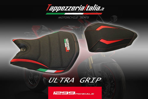 Ducati 1299s Panigale Tappezzeria Italia Seat Cover Anti-Slip Ultra-Grip New