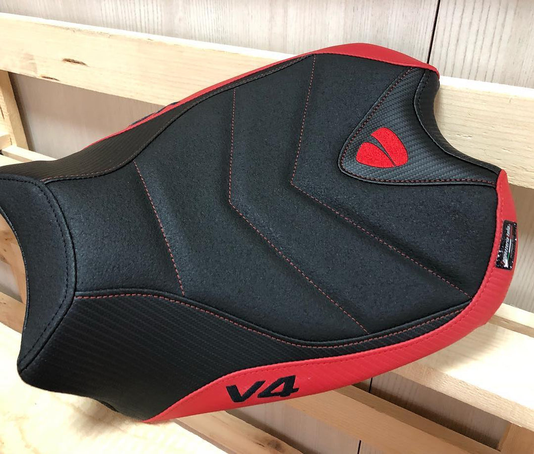 Ducati Panigale V4 2018-2019 Tappezzeria Italia Rider Seat Cover Ultra-Grip New