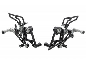 CNC Racing Adjustable Rearsets Kit For Ducati Monster 696 796 1100 /S/EVO 08-14