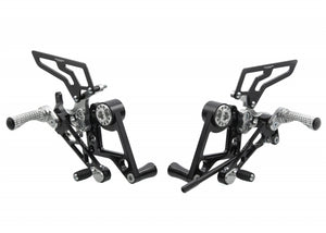 CNC Racing Adjustable Rearsets for Rider For Ducati Monster 696 796 1100 /S/EVO