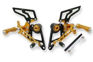 CNC Racing Rearsets for Rider Only For Ducati Hypermotard 796 1100 /S/Evo/SP