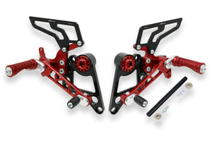 CNC Racing Rearsets for Rider Only For Ducati Hypermotard 796 1100 /S/Evo/SP