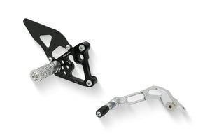 CNC Racing Adjustable Rearsets For Ducati SBK 848 /Evo - 1098 /R /S - 1198 /S