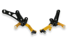 Load image into Gallery viewer, Ducati Diavel CNC Racing Adjustable Rearsets Light Alloy 4 Color Options New