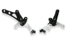 Load image into Gallery viewer, Ducati Diavel CNC Racing Adjustable Rearsets Light Alloy 4 Color Options New
