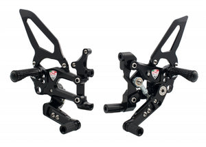 CNC Racing Adjustable Rearsets Easy STD & Reverse For Ducati Panigale 899 1199