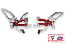 Load image into Gallery viewer, CNC Racing PRAMAC Adjustable Rearsets EASY STD &amp; Reverse For Ducati Panigale V4