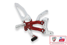 Load image into Gallery viewer, CNC Racing PRAMAC Adjustable Rearsets EASY STD &amp; Reverse For Ducati Panigale V4