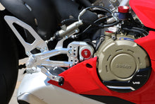 Load image into Gallery viewer, CNC Racing Adjustable Rearsets EASY STD &amp; Reverse For Ducati Panigale V4 /S