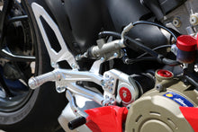 Load image into Gallery viewer, CNC Racing Adjustable Rearsets EASY STD &amp; Reverse For Ducati Panigale V4 /S
