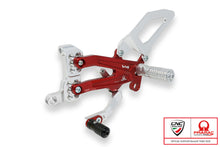 Load image into Gallery viewer, CNC Racing Adjustable Rearsets Pramac Lim. For Ducati Streetfighter V4 /S 20-21