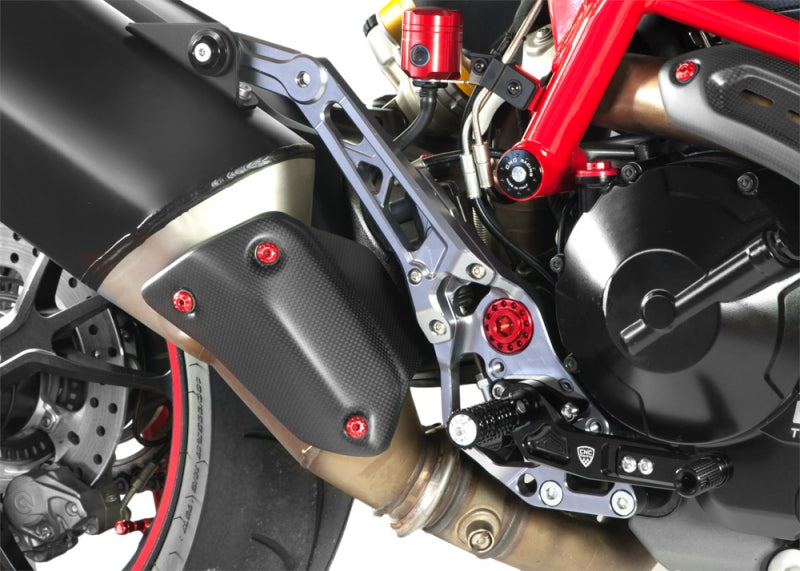 CNC Racing Adjustable Rearsets Rider Ducati For Hyperstrada Hypermotard 821 939
