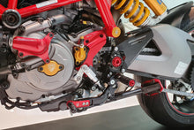 Load image into Gallery viewer, CNC Racing Adjustable Rider Rearsets Pegs For Ducati Hypermotard 950 /SP 2019-21