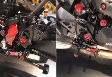Load image into Gallery viewer, CNC Racing Italy Adjustable Rearsets For Ducati Monster 821 1200 S/R 2016-2021
