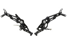 Load image into Gallery viewer, CNC Racing Adjustable Rearsets Light Alloy Black For Ducati Scrambler 800 1100