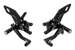 CNC Racing Adjustable Rearsets For Aprilia RSV4 - Tuono V4 /R/RR/Factory 2011-16