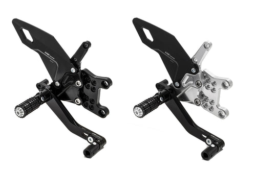 CNC Racing Adjustable Rearsets For Aprilia RSV4 - Tuono V4 /R/RR/Factory 2011-16