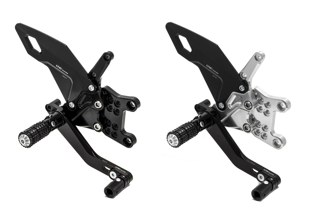 CNC Racing Adjustable Rearsets For Aprilia RSV4 - Tuono V4 /R/RR/Factory 2011-16