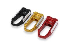 CNC Racing Touring Passenger Foot Pegs For Ducati Hypermotard Multistrada 10-21