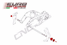 Load image into Gallery viewer, CNC Racing Central Bolt Kit for OEM Rearsets BICOLOR For Ducati Diavel Xdiavel