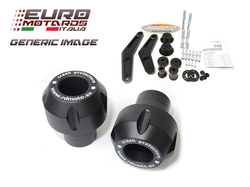 Hyosung GT 650R RD-Moto Crash Frame Bobbins Sliders Protectors Black
