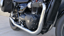 Load image into Gallery viewer, MassMoto Exhaust Full System 2in2 Hot-Rod New Triumph Street Twin