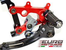 Load image into Gallery viewer, Ducati Panigale 899 959 1199 1299 Ducabike Italy SBK Adjustable Rearset PR119903