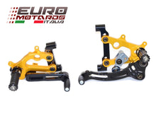 Load image into Gallery viewer, Ducati Panigale 899 959 1199 1299 Ducabike Italy SBK Adjustable Rearset PR119903