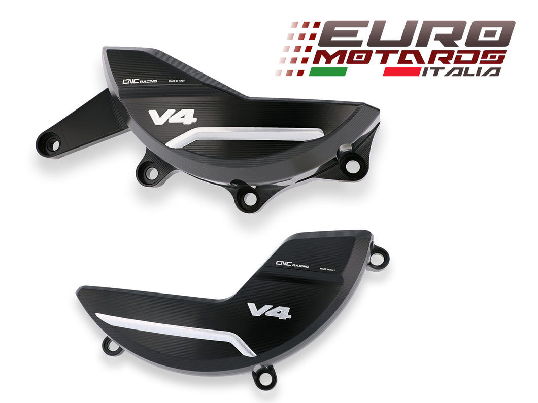 CNC Racing Alternator & Clutch Cover Protector Light Alloy Ducati Panigale V4 /S