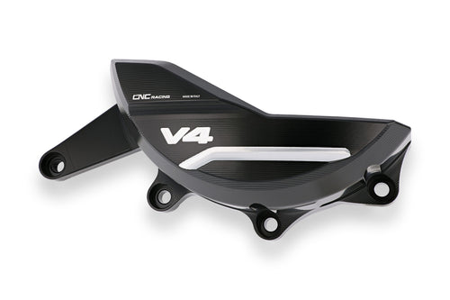 CNC Racing Alternator Cover Protector Bicolor Anodized For Ducati Panigale V4 /S