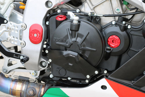 CNC Racing Clutch Cover Protector Light Alloy For Aprilia RSV4 RR /RF 2009-2018