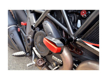 Load image into Gallery viewer, Ducati Diavel 2014-2019 Ducabike Crash Frame Slider Protectors 4 Color Opt New