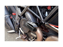 Load image into Gallery viewer, Ducati Diavel 2014-2019 Ducabike Crash Frame Slider Protectors 4 Color Opt New