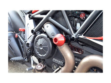 Load image into Gallery viewer, Ducati Diavel 2014-2019 Ducabike Crash Frame Slider Protectors 4 Color Opt New