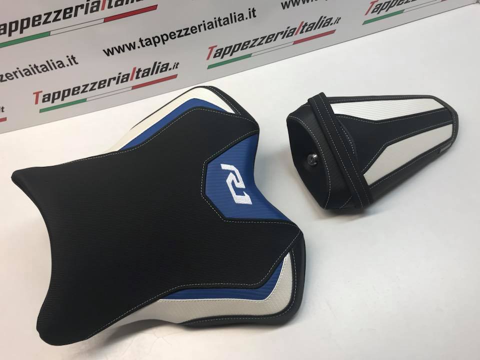 Yamaha R1 2015-2018 Tappezzeria Italia Seat Cover Anti-Slip Custom Made New