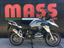 Load image into Gallery viewer, MassMoto Exhaust SlipOn Silencer Muffler Oval Titanium BMW R12000GS 2013-2018