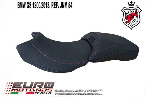 BMW R1200GS LC 2013-2018 JN Seat Cover Anti-Slip Double Seams Red/Blue JNM84 New