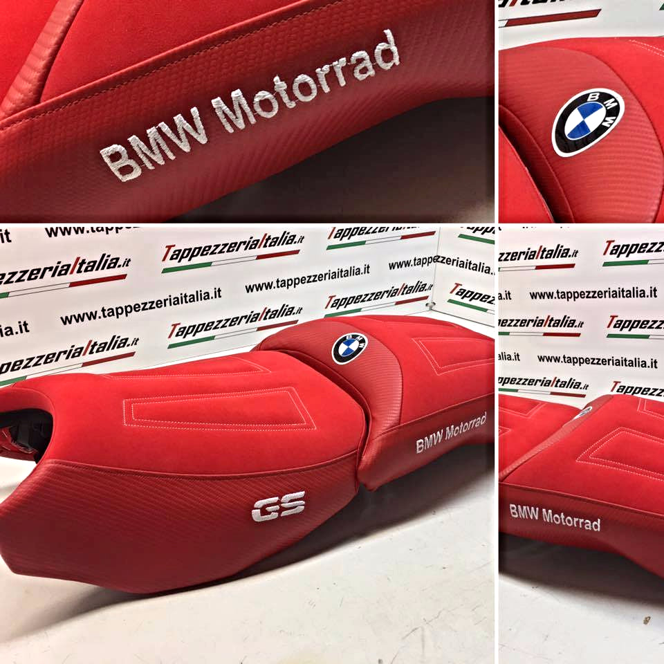 BMW R1200 GS Adventure 2013-18 Tappezzeria Italia Comfort Foam Seat Cover Iconic