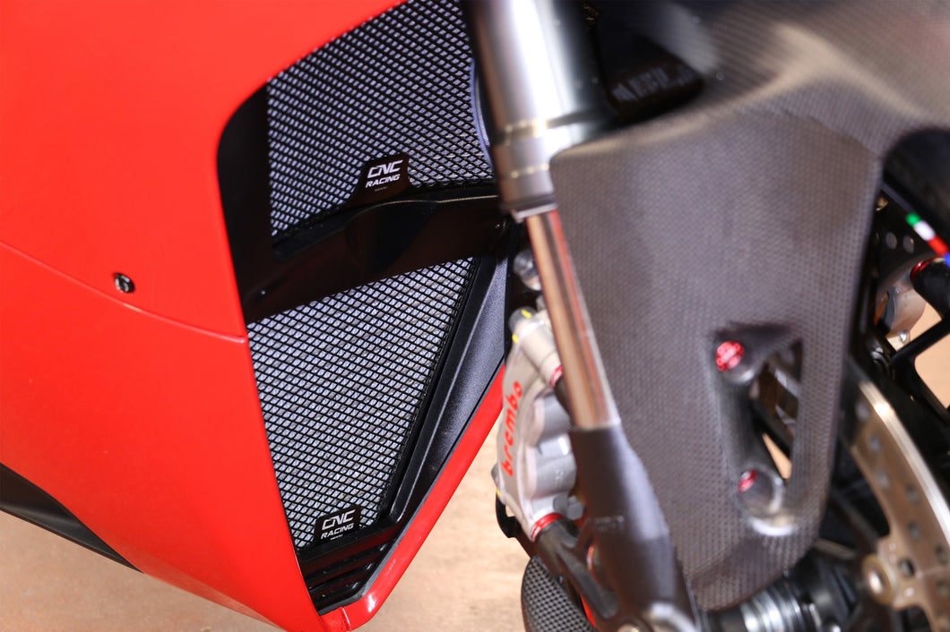CNC Racing Radiator Guard Protector New For Ducati Panigale V4 /S/R 2018-2021