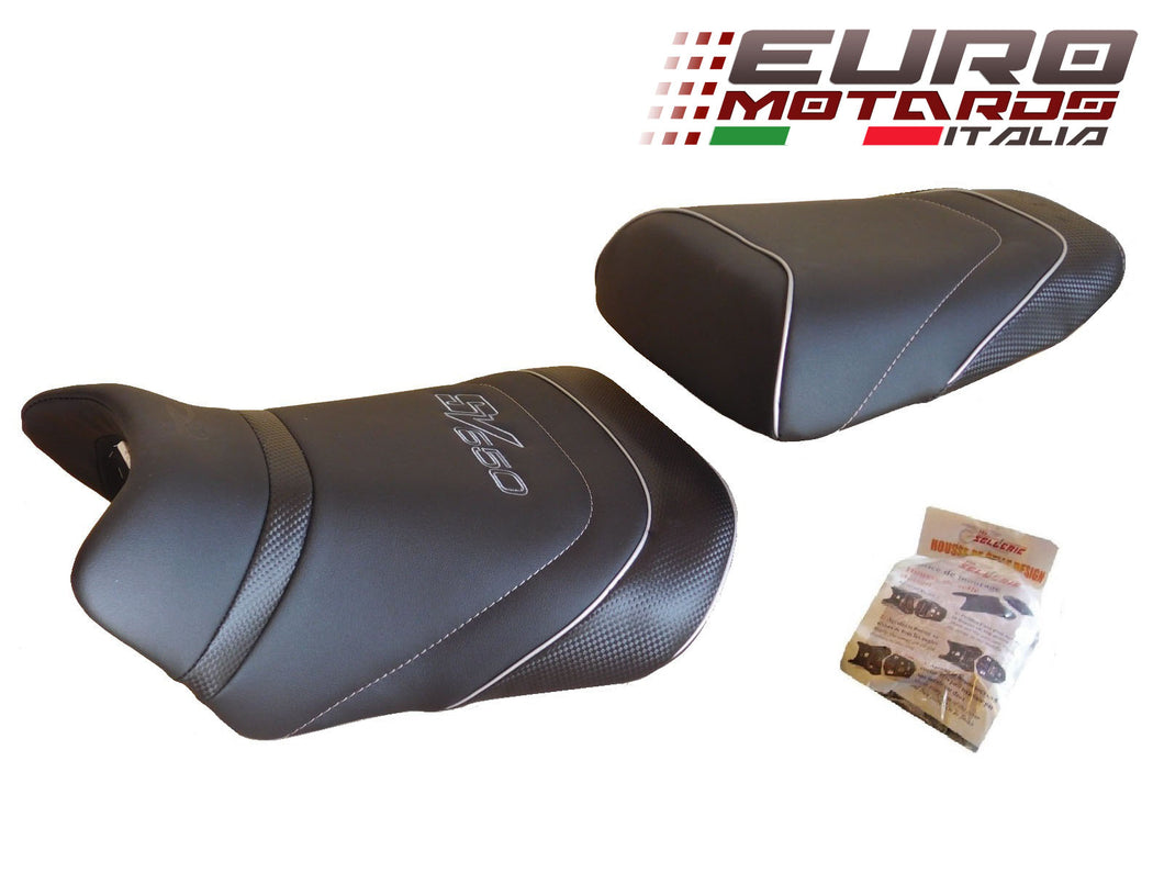 Suzuki SV 650 S/N 2006-2012 Top Sellerie Seat Cover Set Made In France REF4357